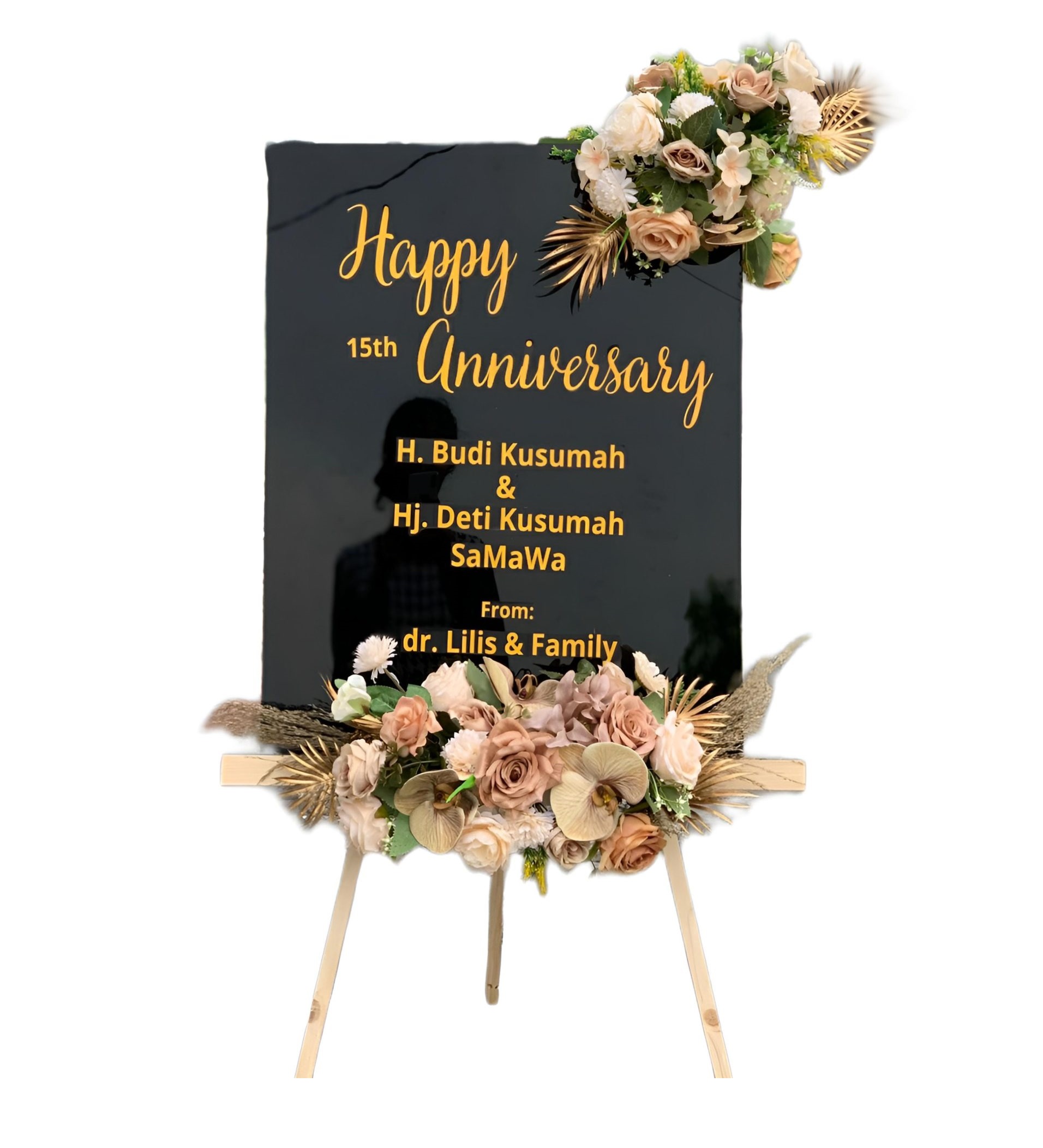 Papan Bunga Akrilik Konawe